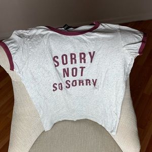 sorry not sorry tee